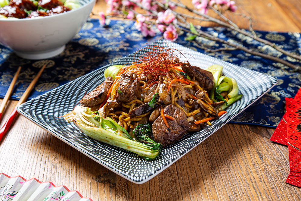 Lunar New Year: Hong Kong Steak Lo Mein