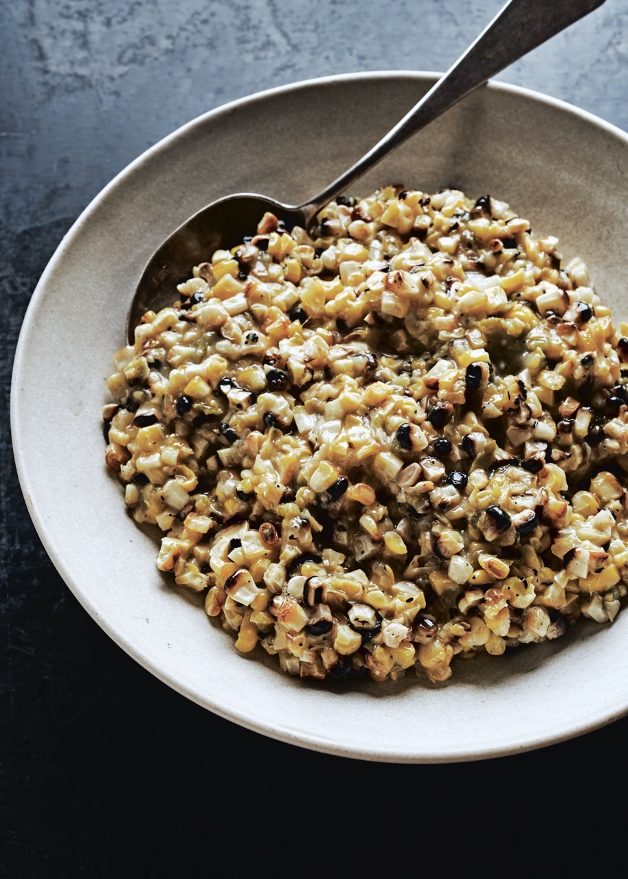 Pat Martin’s Creamed Charred Corn